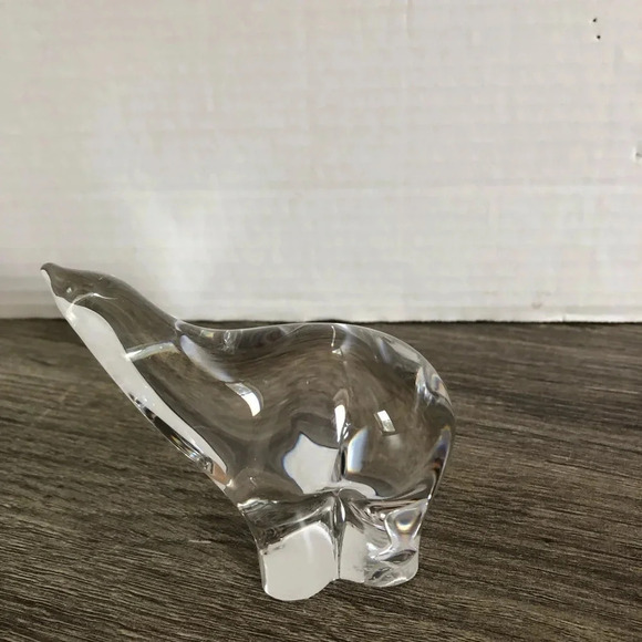 Vtg Hand Blown Art Glass  Polar Bear - Picture 4 of 12